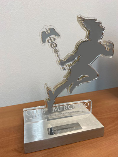 Club Mercurio statuetta Sara Assicurazioni